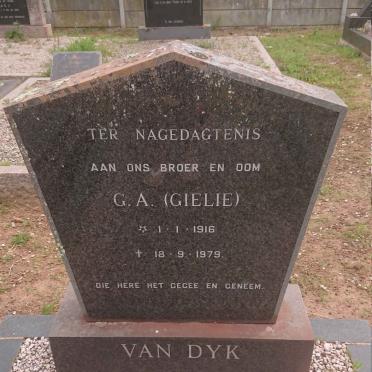 DYK G.A., van 1916-1979