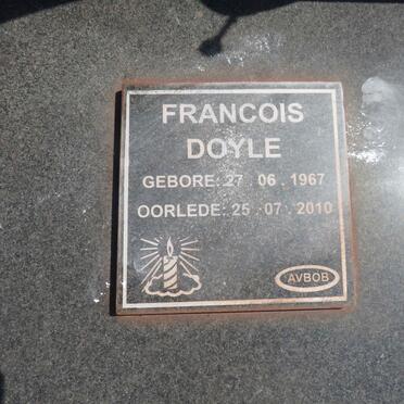 DOYLE Francois 1967-2010