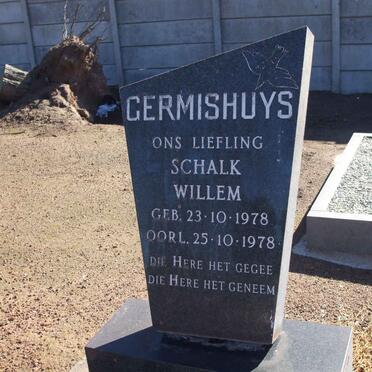 GERMISHUYS Schalk Willem 1978-1978