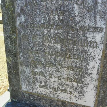 GELDERBLOM M.C. nee VAN COLLER 1872-1940