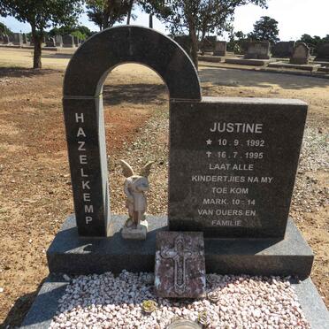 HAZELKEMP Justine 1992-1995