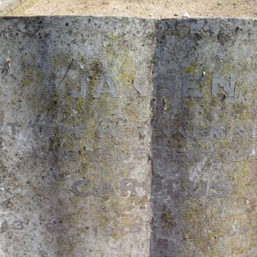 JANSEN Carolus 1915-1994