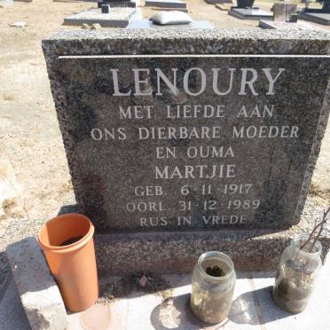LENOURY Martjie 1917-1989