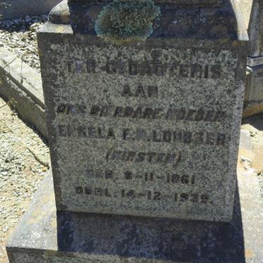 LOUBSER Engela E. M. nee KIRSTEN 1861-1939