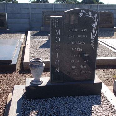 MOUTON Johanna Maria 1913-1978