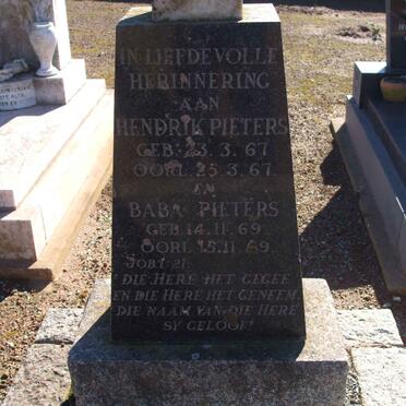PIETERS Hendrik 1967-1967 :: PIETERS Baba 1969-1969