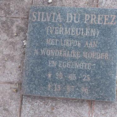PREEZ Silva, du nee VERMEULEN 1925-1996