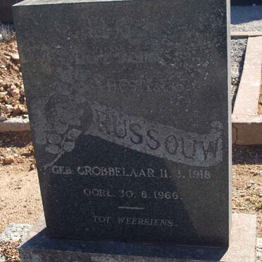 RUSSOUW Hester nee GROBBELAAR 1918-1966