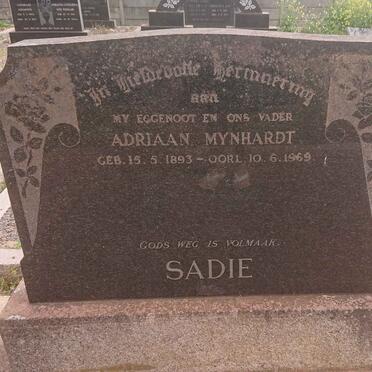 SADIE Adriaan Mynhardt 1893-1969