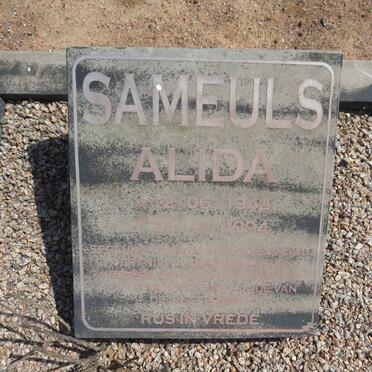SAMUELS Alida 1942-1994