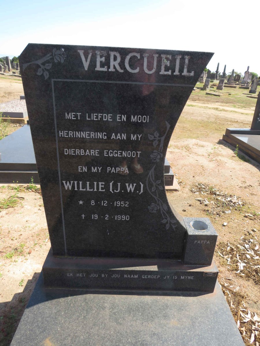 VERCUEIL J.W. 1952-1990