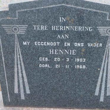 ? Hennie 1903-1968