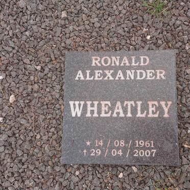 WHEATLEY Ronald Alexander 1961-2007