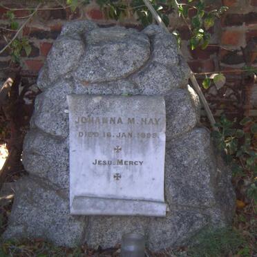 HAY Johanna M. -1899