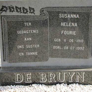 BRUYN Susanna Helena Fourie, de 1910-1992
