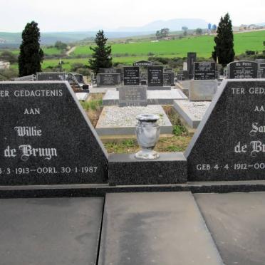 BRUYN Willie, de 1913-1987 &amp; Sara 1912-1998