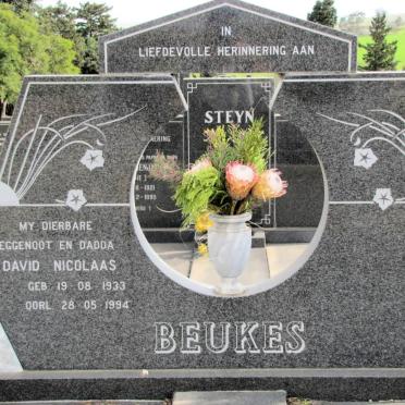 BEUKES David Nicolaas 1933-1994
