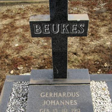 BEUKES Gerhardus Johannes 1912-1985