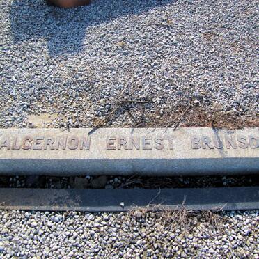 BRUNSDEN Algernon Ernest -1957