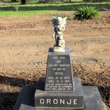 CRONJE Otto 1970-1971