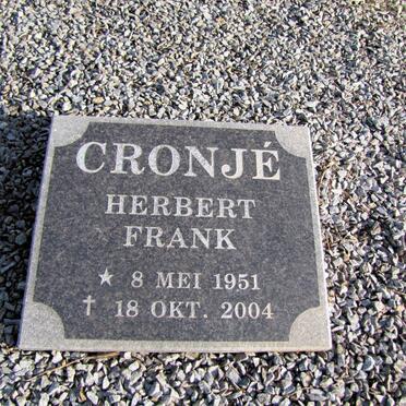 CRONJÉ Herbert Frank 1951-2004
