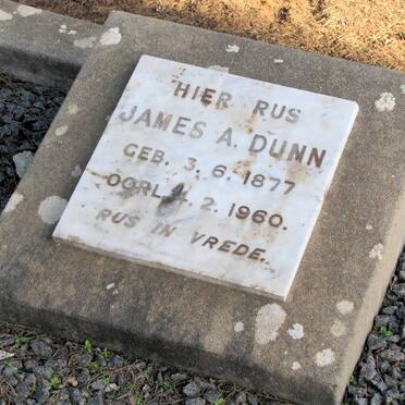 DUNN James A. 1877-1960
