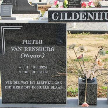 GILDENHUYS Pieter van Rensburg 1924-2002