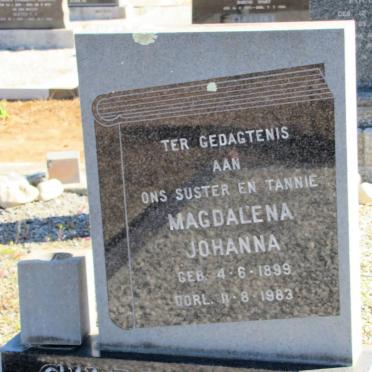 GILDENHUYS Magdalena Johanna 1899-1983