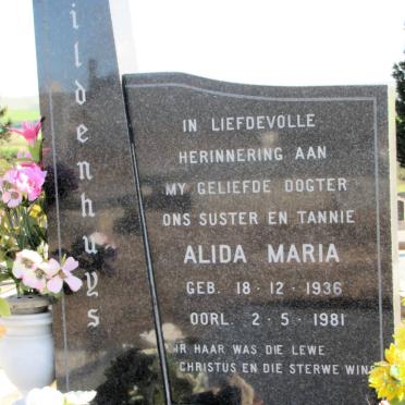 GILDENHUYS Alida Maria 1936-1981