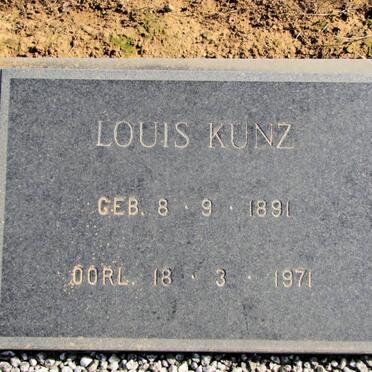 KUNZ Louis 1891-1971
