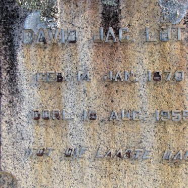 LOTZ David Jac. 1870-1955