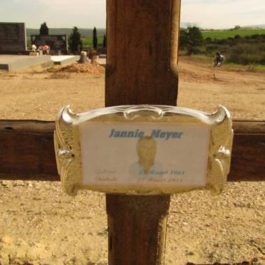 MEYER Jannie 1961-2011