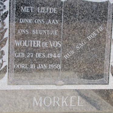 MORKEL Wouter de Vos 1944-1958