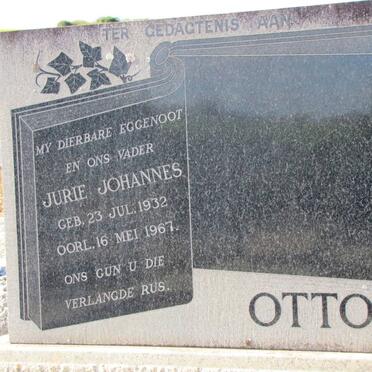 OTTO Jurie Johannes 1932-1967