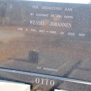 OTTO Wessel Johannes 1923-1970