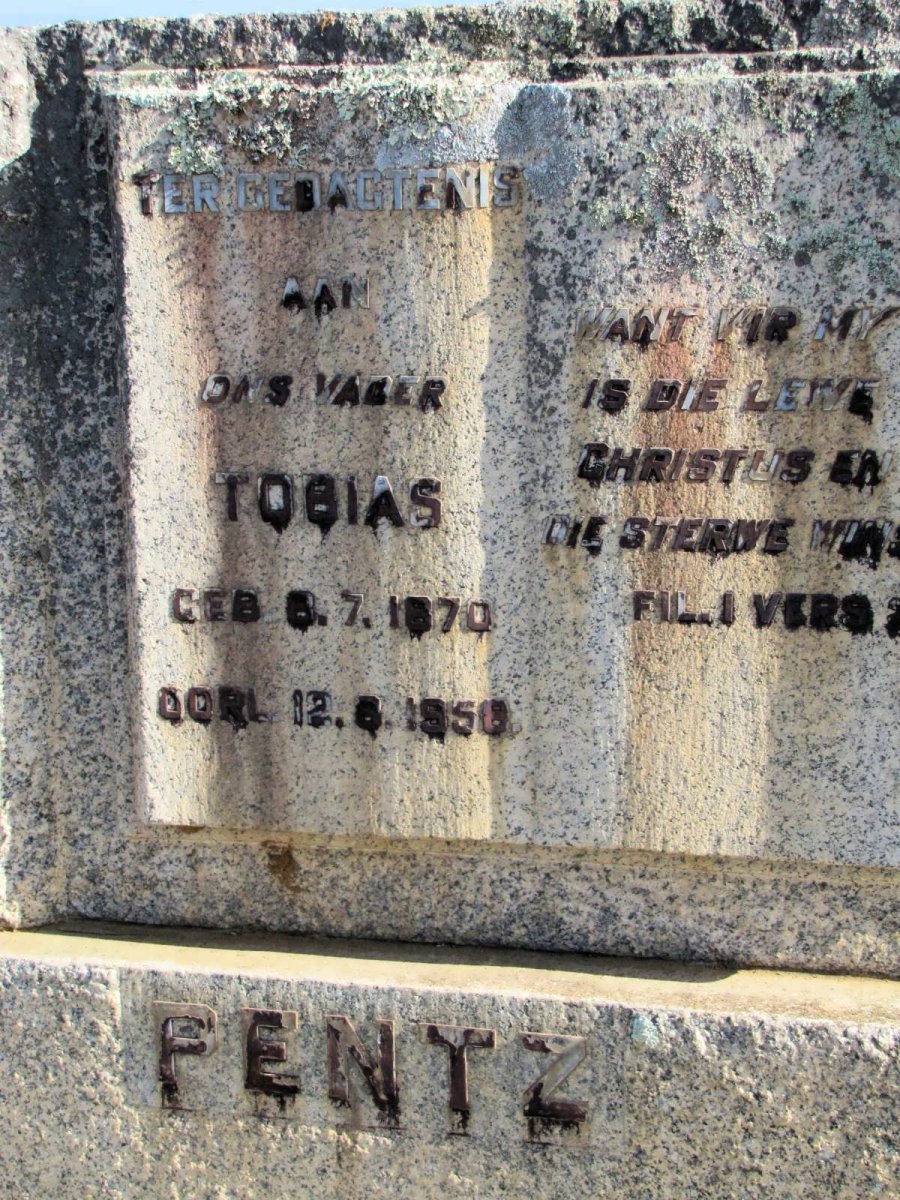 PENTZ Tobias 1870-1958