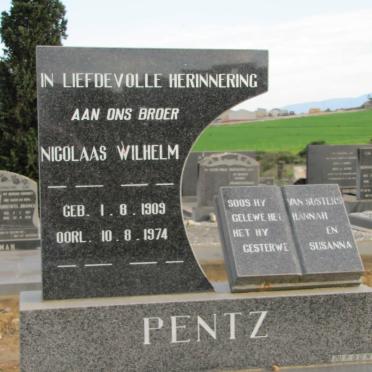 PENTZ Nicolaas Wilhelm 1909-1974
