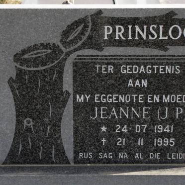 PRINSLOO J.P. 1941-1995