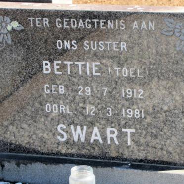 SWART Bettie 1912-1981