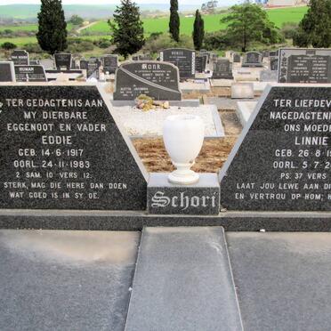 SCHORI Eddie 1917-1983 &amp; Linnie 1933-2004