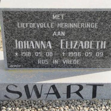 SWART Johanna Elizabeth 1918-1996