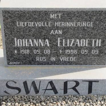 SWART Johanna Elizabeth 1918-1996