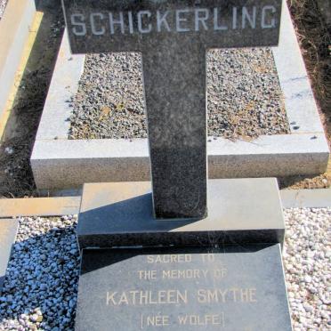 SCHICKERLING Kathleen Smythe nee WOLFE 1901-1978
