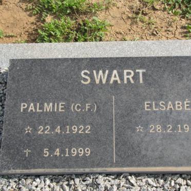 SWART C.F. 1922-1999 &amp; eLSABE 1926-