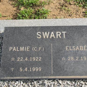 SWART C.F. 1922-1999 &amp; eLSABE 1926-