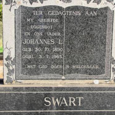 SWART Johannes L. 1890-1965