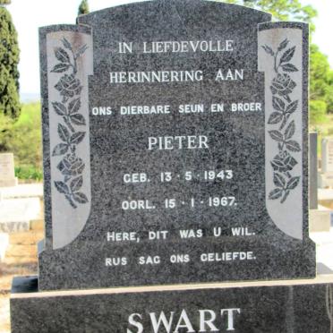 SWART Pieter 1943-1967