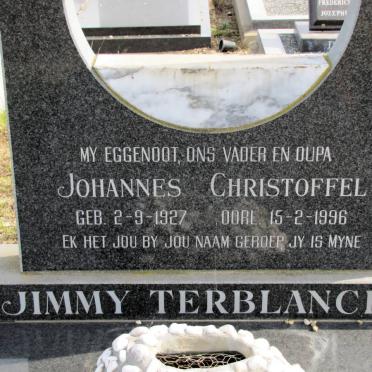 TERBLANCHE Johannes Christoffel 1927-1996