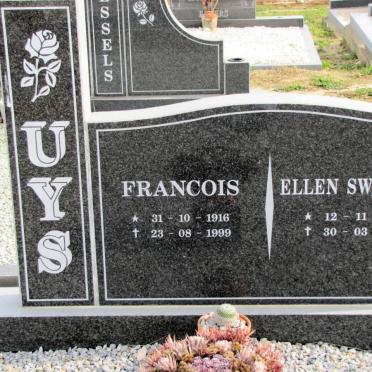 UYS Francois 1916-1999 &amp; Ellen Swanton 1920-2008