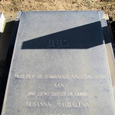 UYS Susanna Magdalena 1892-1974